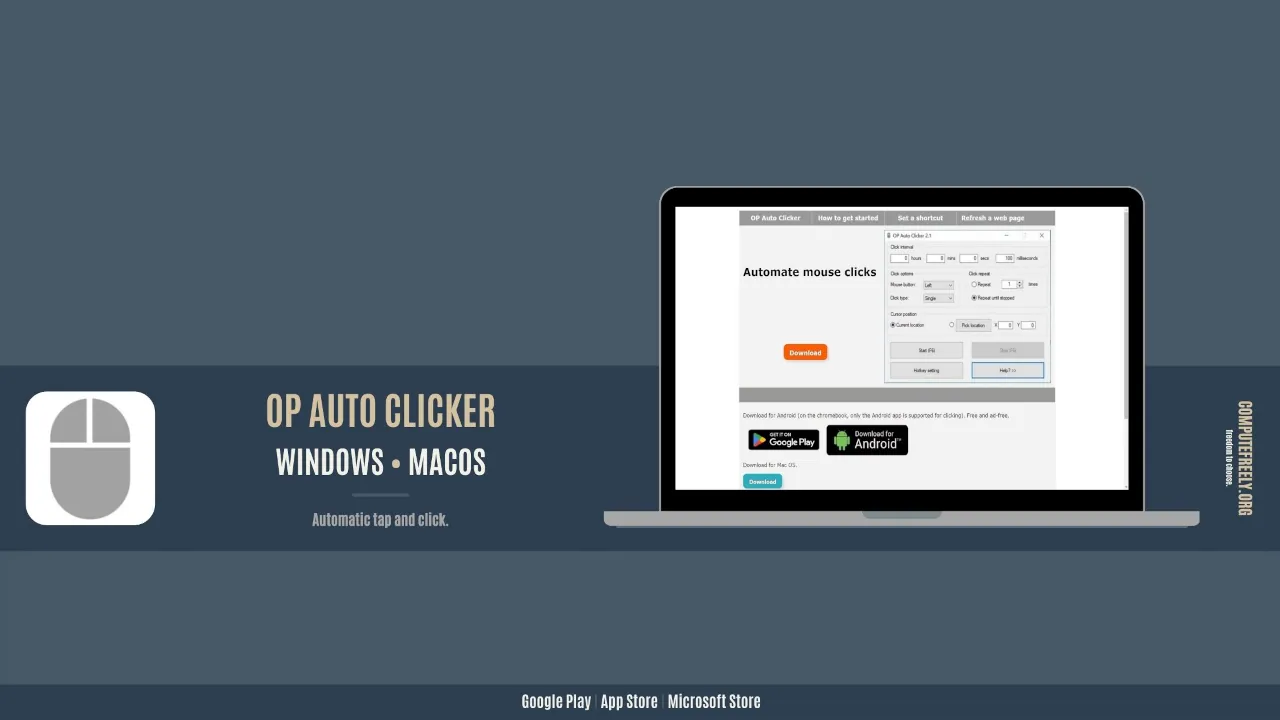 OP Auto Clicker - Microsoft Apps