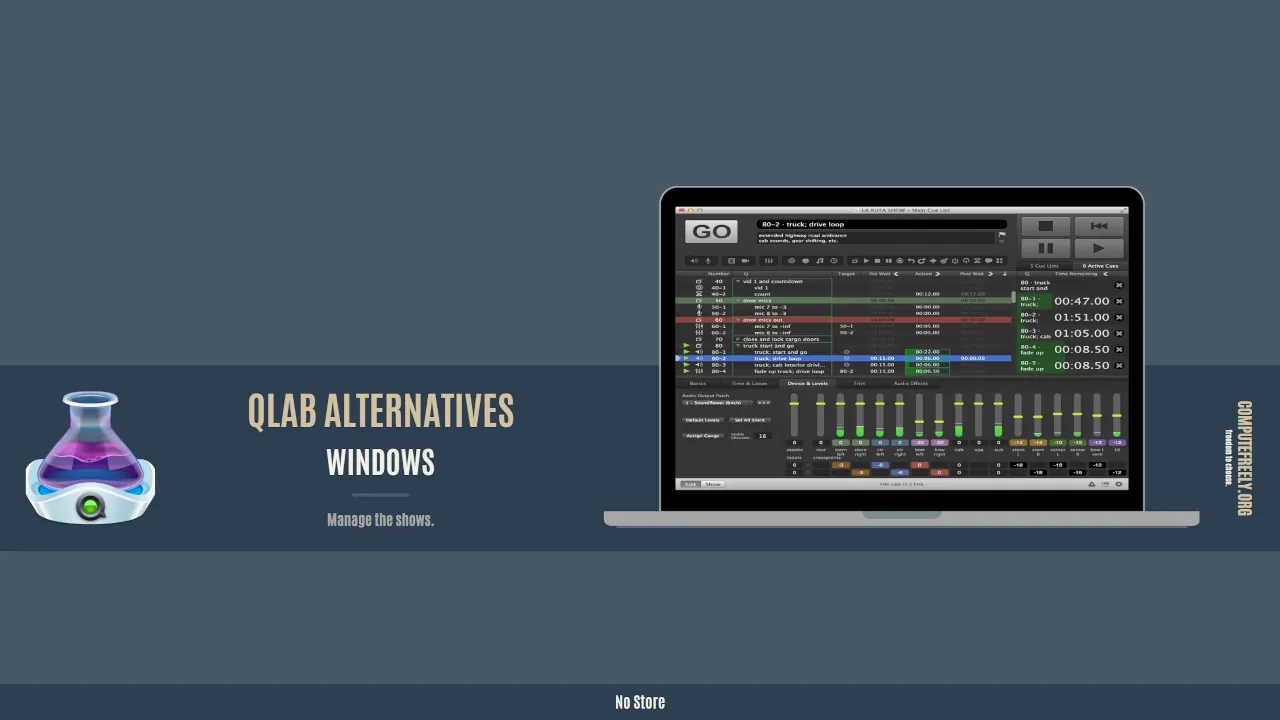 Download QLab Alternatives for Windows • ComputeFreely