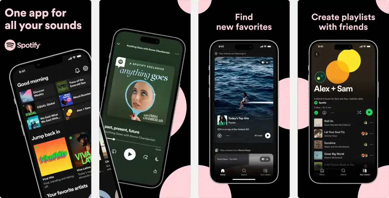 Spotify is available on all platforms Windows Mac iOS Android.