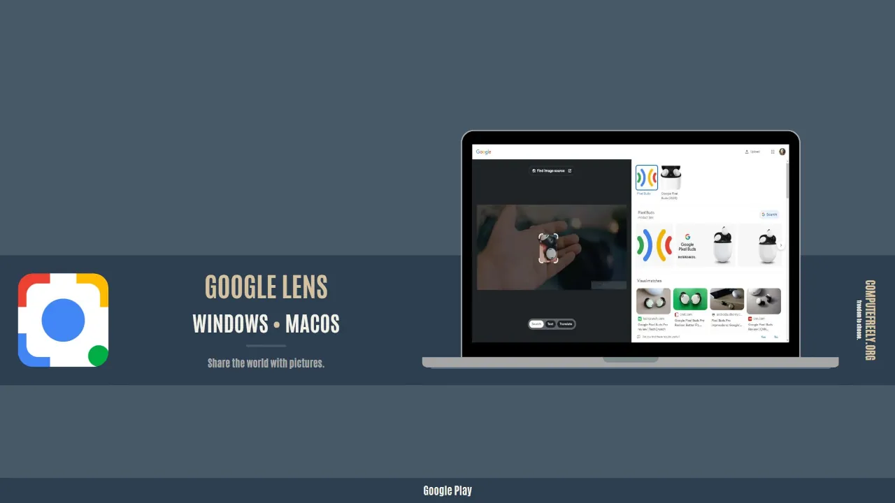 Google Lens for Windows and MacOS