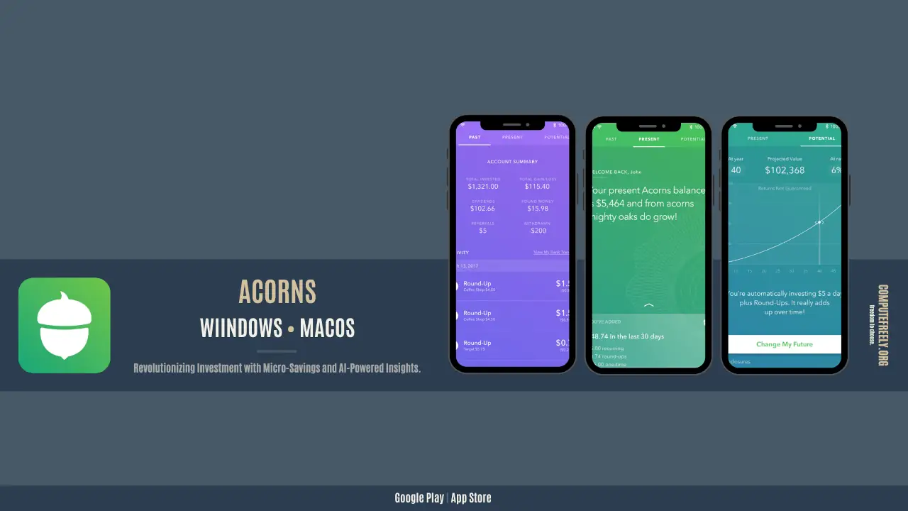 Acorns: Investment with AI-Powered Insights • ComputeFreely